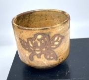 Japonia. Czarka do herbaty, Kasama Ware, Ibaraki, sygnowana. Showa.