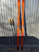 Narty POLSPORT 190cm+buty FABOS-KROSNO+KIJKI 