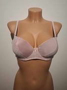 Biustonosz stanik różowy uszkodzony wyprzedaż okazja