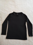 Czarna gładka jednokolorowa bluzka Livergy M 48 - 50 jak nowa