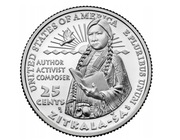 Moneta USA 25 centów 2022 D - Zitkala - Sa, American Women Quorter