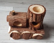 Trixie Pociąg drewniany domek dla gryzoni