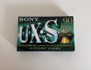 Kaseta magnetofonowa SONY UX-S 90 nowa, zafoliowana
