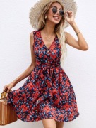 Letnia sukienka- piekny wzór i żywe kolory