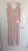 Nowa piękna beżowa / nude sukienka maxi - Loola Kaisa - (M) wesele  