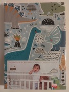 Poszwa na kołdrę i poduszkę dla dzieci (Głęboki Sen, dinozaury)