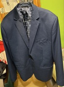 Granatowy garnitur męski Luvetti