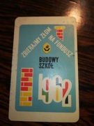 kalendarz 1962 zbierajmy złom