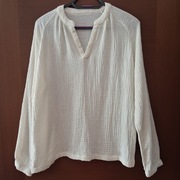 Koszula muślinowa ecru rozm. 36 jak nowa