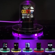 Zegar Nixie Tube z Bitcoin, RGB, stacją pogodową WiFi i animacją DIY