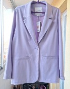Pastelowa fioletowa lawendowa marynarka oversize Monki 38 M nowa