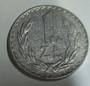 Moneta 1 zł 1978 rok.