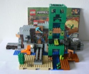 Lego Minecraft 21155 Kopalnia Creeperów. Instrukcja