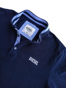 DIESEL t-shirt oryginalna koszulka polo ze stójką  rozmiar M
