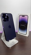 iPhone 14 Pro/Deep Purple/100% Baterii/Super Stan/Pełen Zestaw