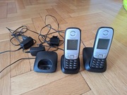 Siemens Gigaset A415 telefon bezprzewodowy 2 x słuchawka, baza 3 x zasilacz