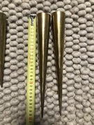 Ozdoba świąteczna rogi mosiężne rytony