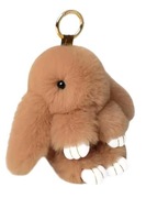 Słodki brelok puszysty królik króliczek