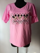 Śliczna koszulka bawełniana  z myszkami