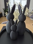 Nowoczesne dekoracyjne zajączki - zestaw