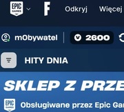 Fortnite 1500 V-dolców Gift Podarunek V-bucks Przedmiot Ze Sklepu
