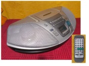 PANASONIC RX-ES20 / Radiomagnetofon z CD + PILOT / TOP STAN / (26.2)