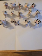 101 dalmatyńczyków figurki 14 sztuk