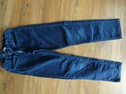 spodnie sztruksowe granatowe cool club rozm 146