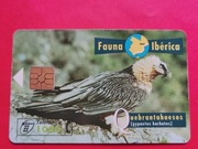 HISZPANIA  - Fauna Iberica   - Karta telefoniczna  /  PTAKI - RYBOŁÓW