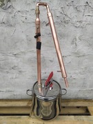 Destylator miedziany potstill szybkowar 