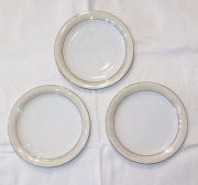 Zestaw 3 Talerzy Kahla GDR 1969 - Vintage 19cm Retro Design