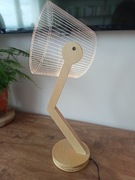 Lampka na prąd drewniana dekoracja 