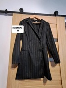 Sukienka przed kolano M , czarna żakietowa H&M