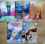 Nieznany Świat Czasopismo rocznik 2010 numery 6,7,8,11,12 (Łącznie 5 sztuk)