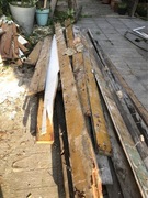 Deski z rozbiórki