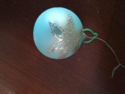 Bombka choinkowa szklana 6 cm prl