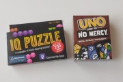 UNO No Mercy IQ Puzzle Zestaw Gier Planszowych Logicznych 