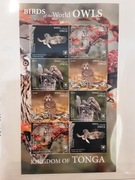 Tonga  2019  Mi 2293-6   ptaki sowy arkusz  156 € idealna pozycja