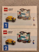 Lego instrukcja do LEGO CITY 60019, 60362, 60282