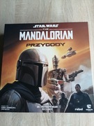Star wars the Mandalorian Przygody + koszulki gra planszowa