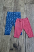 Zestaw 2 par leginsów dla dziewczynki  Carter’s  Cool Club  r. 56 i 62