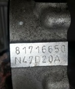 Silnik, wał, blok silnika N47D20A 177KM E60 E90