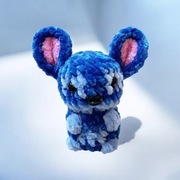 Brelok Stitch amigurumi handmade 