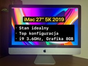 Komputer iMac 27" 5K 2019 | i9 3.6GHz | Radeon Pro 580X | SSD 512GB