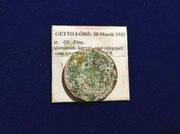 Z kolekcji. GETTO Łódź , 20 Marek 1943 rok w kopercie.