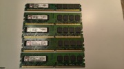 DDR2 Kingston RAM 4x 1Gb 1x 2Gb