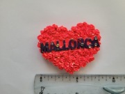 Magnes na lodówkę - 28g. MAJORKA Różane Serce