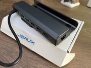 JSAUX Stacja dokująca kompatybilny z Steam Deck, 7-w-1 dock z HDMI 4K@60Hz