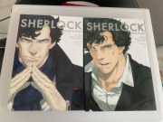2x komiks manga Sherlock Tom.1 i 3