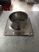 Podstawa pod daszek/ strażaka nasada kominowa  fi 180 nierdzewna 